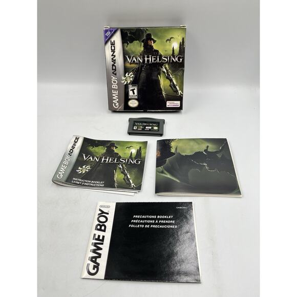 CIB With Poster! Van Helsing (Nintendo Game Boy Advance, 2004) - Picture 2 of 14